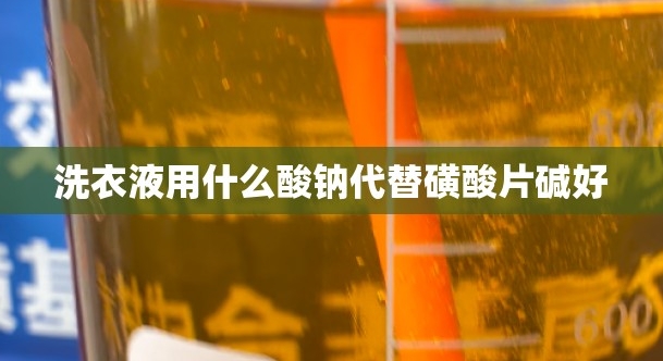 买洗衣液配方,看重的是技术与长期服务